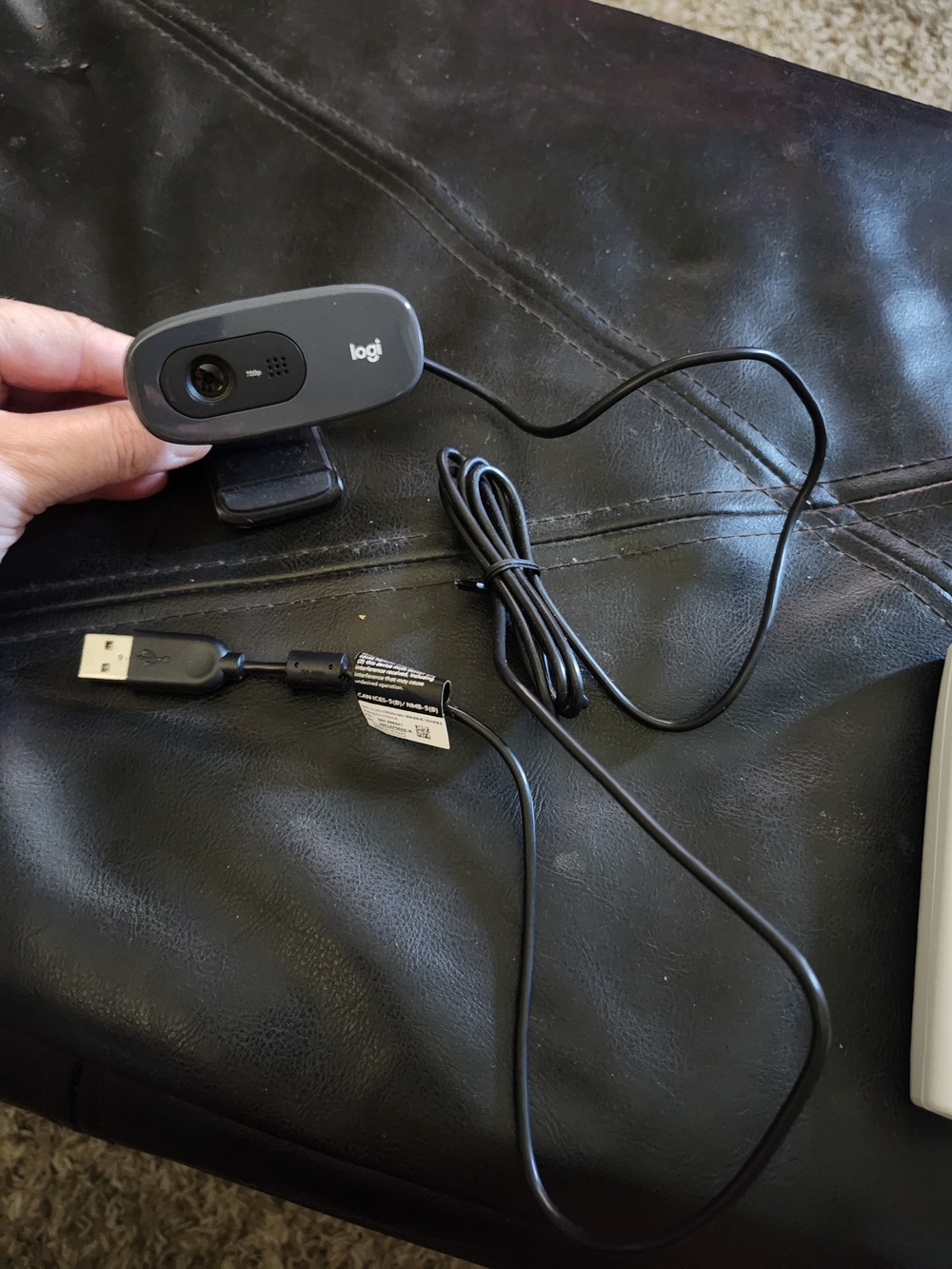 Logitech Webcam-  External, USB connector